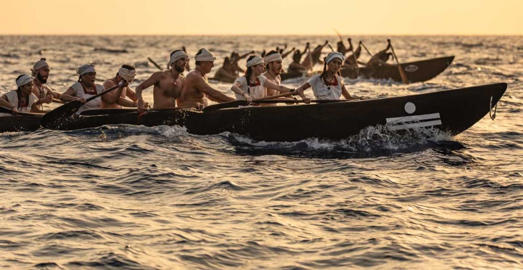 Oarsmen and women paddle for hours on end.