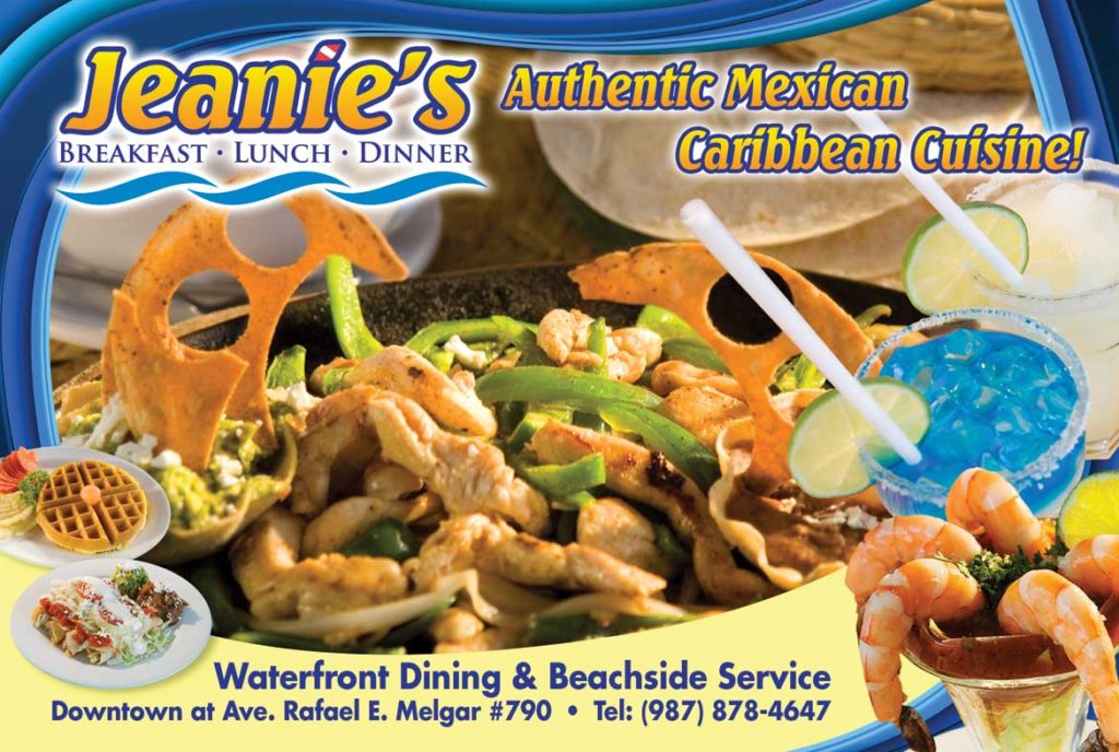 Jeanie’s Restaurant and Beach Club in Cozumel